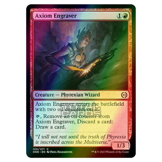 Magic The Gathering - Phyrexia - All Will Be One - Axiom Engraver - 120/271 (Foil)