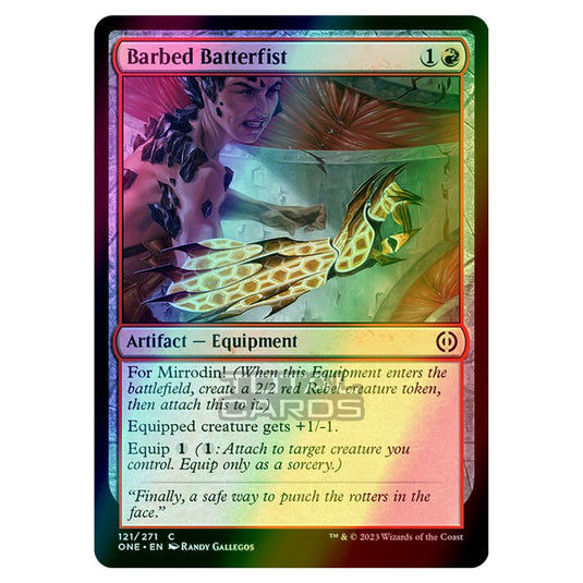 Magic The Gathering - Phyrexia - All Will Be One - Barbed Batterfist - 121/271 (Foil)