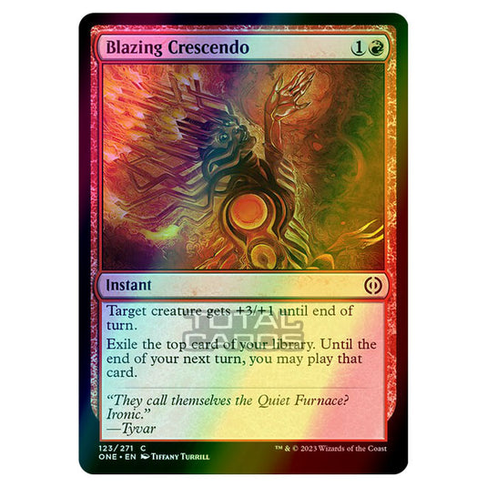 Magic The Gathering - Phyrexia - All Will Be One - Blazing Crescendo - 123/271 (Foil)