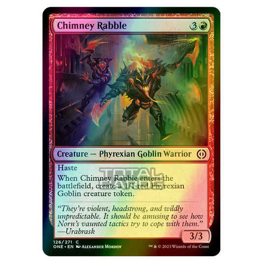 Magic The Gathering - Phyrexia - All Will Be One - Chimney Rabble - 126/271 (Foil)