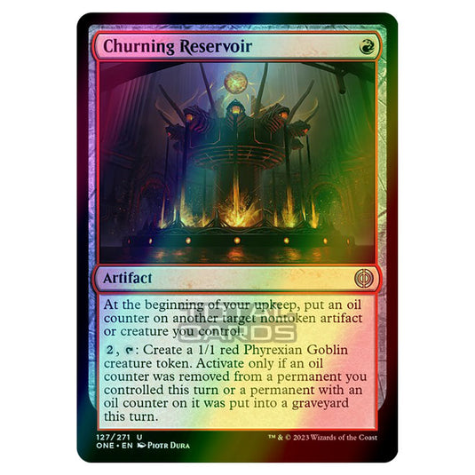 Magic The Gathering - Phyrexia - All Will Be One - Churning Reservoir - 127/271 (Foil)