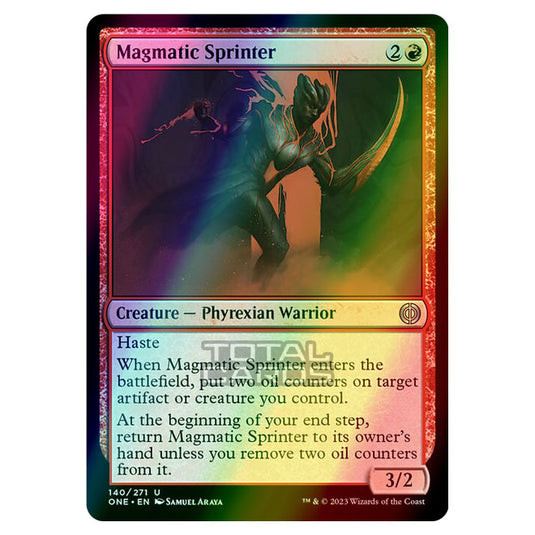 Magic The Gathering - Phyrexia - All Will Be One - Magmatic Sprinter - 140/271 (Foil)