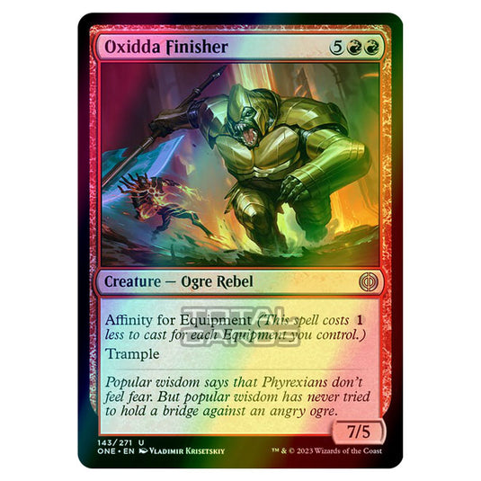 Magic The Gathering - Phyrexia - All Will Be One - Oxidda Finisher - 143/271 (Foil)