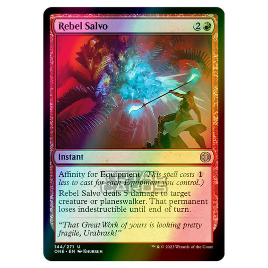 Magic The Gathering - Phyrexia - All Will Be One - Rebel Salvo - 144/271 (Foil)