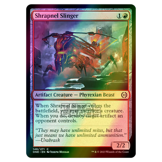 Magic The Gathering - Phyrexia - All Will Be One - Shrapnel Slinger - 148/271 (Foil)