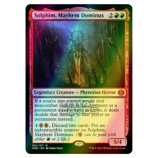 Magic The Gathering - Phyrexia - All Will Be One - Solphim, Mayhem Dominus - 150/271 (Foil)