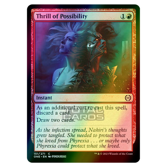 Magic The Gathering - Phyrexia - All Will Be One - Thrill of Possibility - 151/271 (Foil)