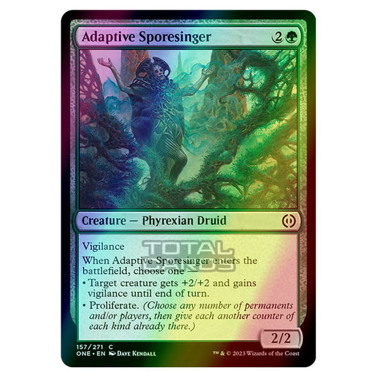 Magic The Gathering - Phyrexia - All Will Be One - Adaptive Sporesinger - 157/271 (Foil)