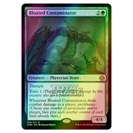 Magic The Gathering - Phyrexia - All Will Be One - Bloated Contaminator - 159/271 (Foil)