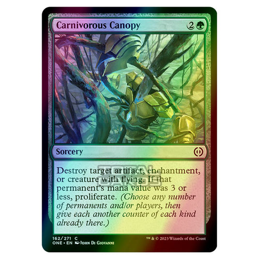 Magic The Gathering - Phyrexia - All Will Be One - Carnivorous Canopy - 162/271 (Foil)