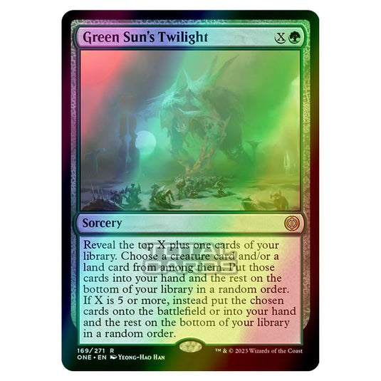 Magic The Gathering - Phyrexia - All Will Be One - Green Sun's Twilight - 169/271 (Foil)