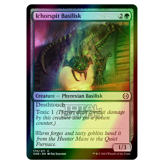 Magic The Gathering - Phyrexia - All Will Be One - Ichorspit Basilisk - 170/271 (Foil)