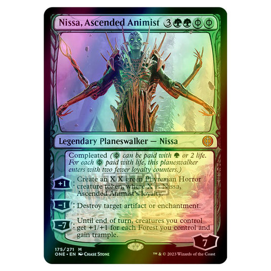 Magic The Gathering - Phyrexia - All Will Be One - Nissa, Ascended Animist - 175/271 (Foil)