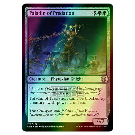 Magic The Gathering - Phyrexia - All Will Be One - Paladin of Predation - 178/271 (Foil)