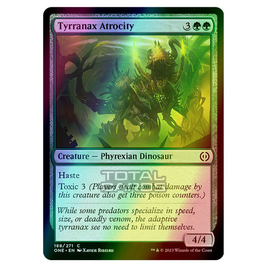 Magic The Gathering - Phyrexia - All Will Be One - Tyrranax Atrocity - 188/271 (Foil)