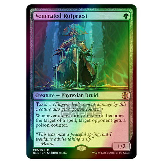 Magic The Gathering - Phyrexia - All Will Be One - Venerated Rotpriest - 192/271 (Foil)