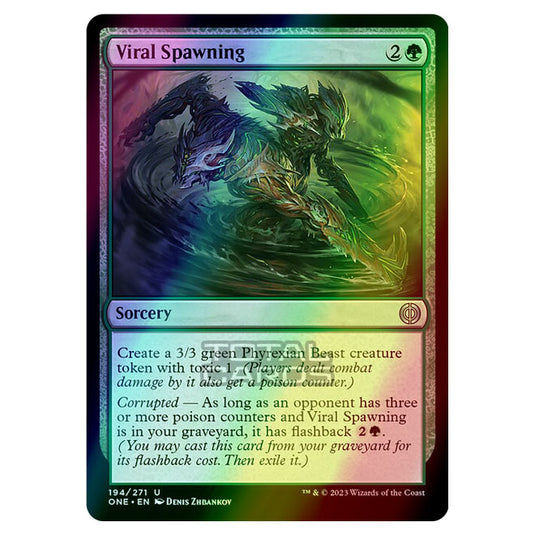 Magic The Gathering - Phyrexia - All Will Be One - Viral Spawning - 194/271 (Foil)