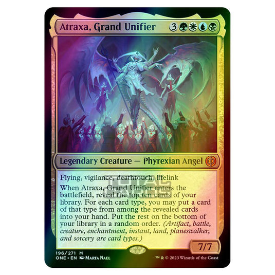 Magic The Gathering - Phyrexia - All Will Be One - Atraxa, Grand Unifier - 196/271 (Foil)