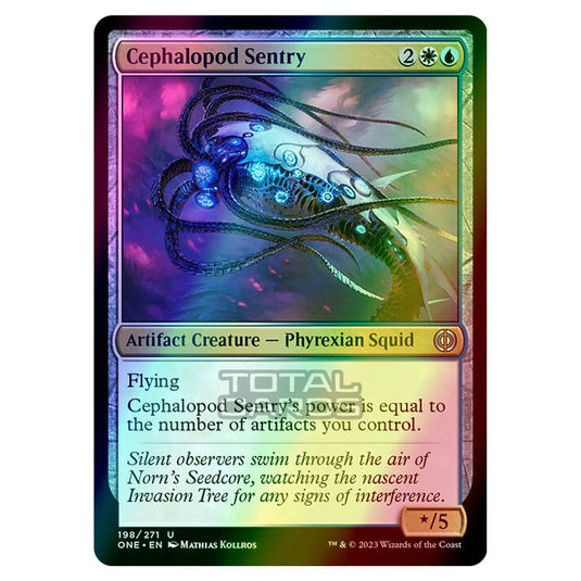 Magic The Gathering - Phyrexia - All Will Be One - Cephalopod Sentry - 198/271 (Foil)