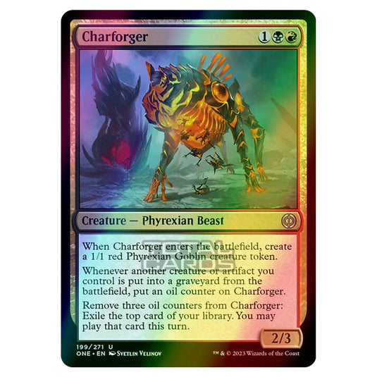 Magic The Gathering - Phyrexia - All Will Be One - Charforger - 199/271 (Foil)