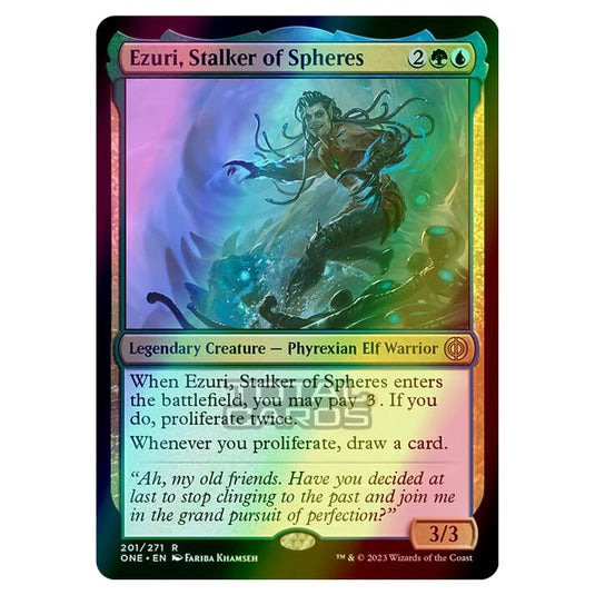 Magic The Gathering - Phyrexia - All Will Be One - Ezuri, Stalker of Spheres - 201/271 (Foil)