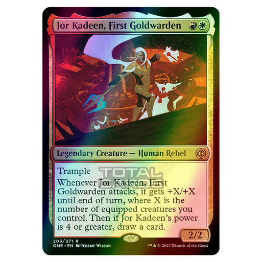 Magic The Gathering - Phyrexia - All Will Be One - Jor Kadeen, First Goldwarden - 203/271 (Foil)