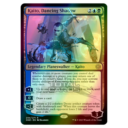 Magic The Gathering - Phyrexia - All Will Be One - Kaito, Dancing Shadow - 204/271 (Foil)