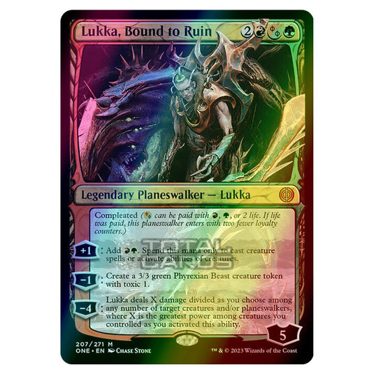 Magic The Gathering - Phyrexia - All Will Be One - Lukka, Bound to Ruin - 207/271 (Foil)