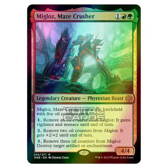 Magic The Gathering - Phyrexia - All Will Be One - Migloz, Maze Crusher - 210/271 (Foil)