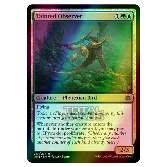 Magic The Gathering - Phyrexia - All Will Be One - Tainted Observer - 217/271 (Foil)