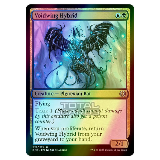 Magic The Gathering - Phyrexia - All Will Be One - Voidwing Hybrid - 221/271 (Foil)