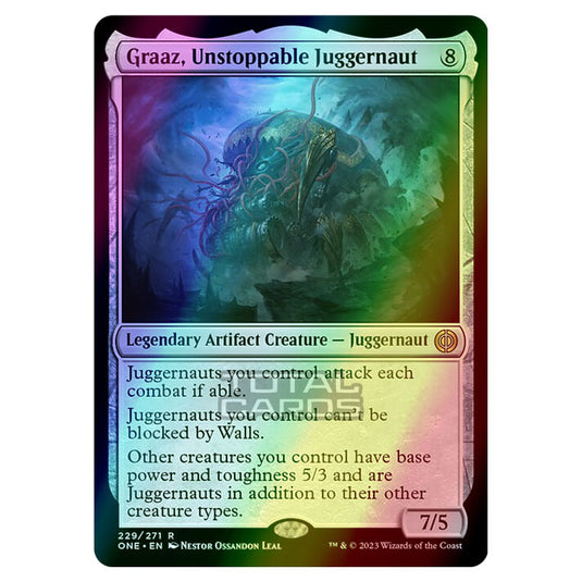 Magic The Gathering - Phyrexia - All Will Be One - Graaz, Unstoppable Juggernaut - 229/271 (Foil)