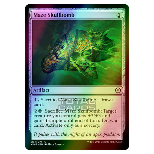 Magic The Gathering - Phyrexia - All Will Be One - Maze Skullbomb - 231/271 (Foil)