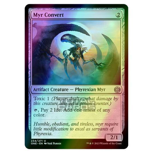 Magic The Gathering - Phyrexia - All Will Be One - Myr Convert - 234/271 (Foil)