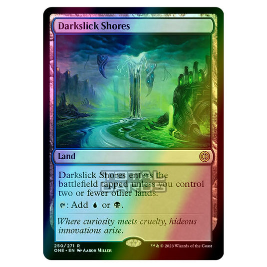 Magic The Gathering - Phyrexia - All Will Be One - Darkslick Shores - 250/271 (Foil)