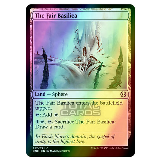 Magic The Gathering - Phyrexia - All Will Be One - The Fair Basilica - 252/271 (Foil)