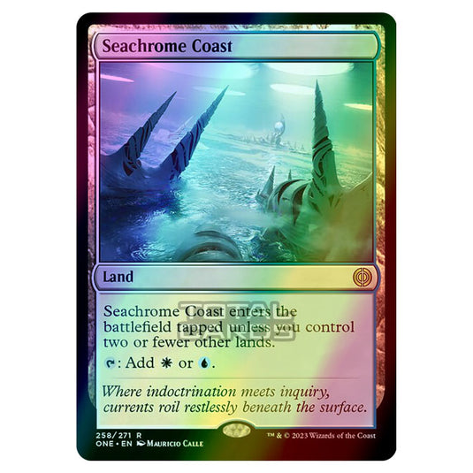 Magic The Gathering - Phyrexia - All Will Be One - Seachrome Coast - 258/271 (Foil)