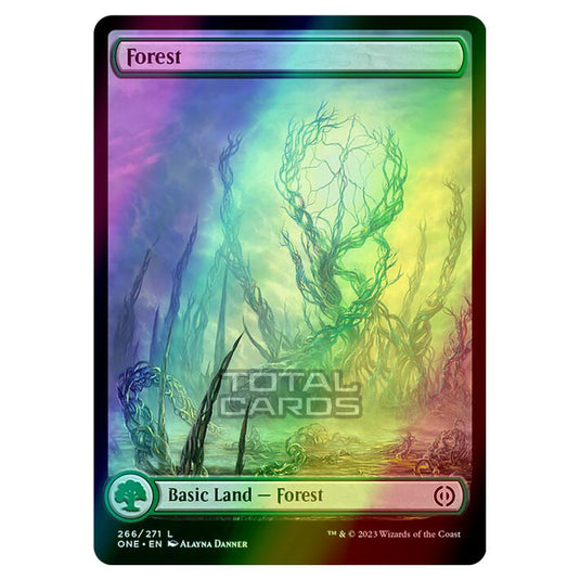 Magic The Gathering - Phyrexia - All Will Be One - Forest - 266/271 (Foil)