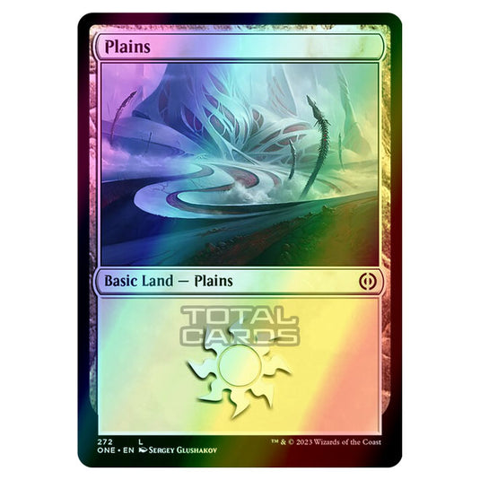 Magic The Gathering - Phyrexia - All Will Be One - Plains - 272/271 (Foil)