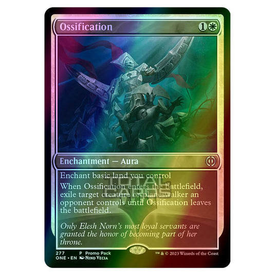 Magic The Gathering - Phyrexia - All Will Be One - Ossification - 277/271 (Foil)