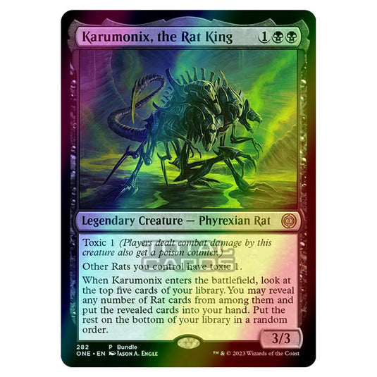 Magic The Gathering - Phyrexia - All Will Be One - Karumonix, the Rat Magic The Gathering - Phyrexia - All Will Be One - Karumonix, the Rat