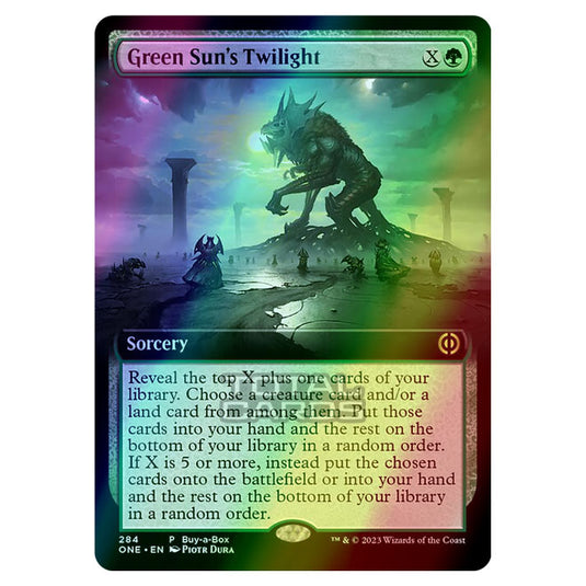 Magic The Gathering - Phyrexia - All Will Be One - Green Sun's Twilight - 284/271 (Foil)