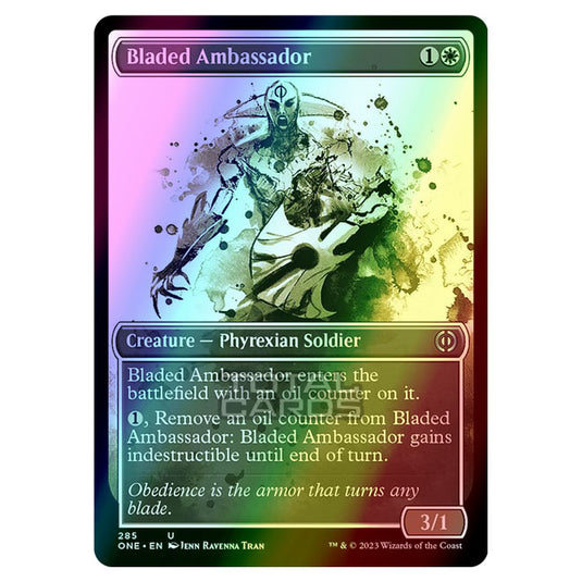 Magic The Gathering - Phyrexia - All Will Be One - Bladed Ambassador - 285/271 (Foil)