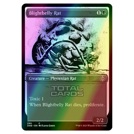 Magic The Gathering - Phyrexia - All Will Be One - Blightbelly Rat - 289/271 (Foil)