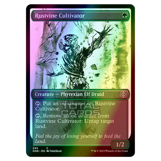 Magic The Gathering - Phyrexia - All Will Be One - Rustvine Cultivator - 295/271 (Foil)