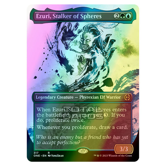 Magic The Gathering - Phyrexia - All Will Be One - Ezuri, Stalker of Spheres - 317/271 (Foil)