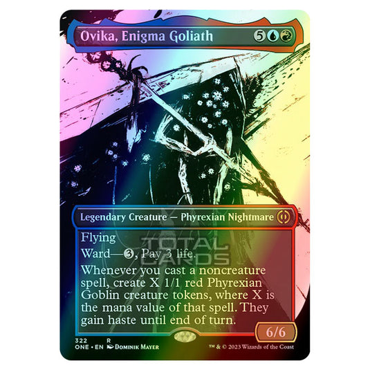 Magic The Gathering - Phyrexia - All Will Be One - Ovika, Enigma Goliath - 322/271 (Foil)