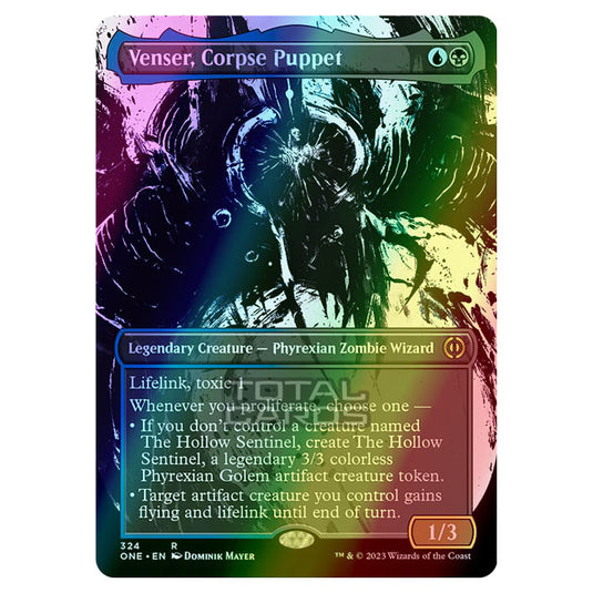 Magic The Gathering - Phyrexia - All Will Be One - Venser, Corpse Puppet - 324/271 (Foil)