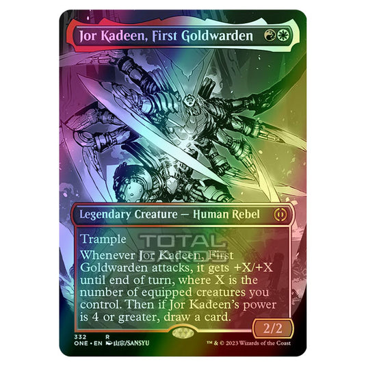 Magic The Gathering - Phyrexia - All Will Be One - Jor Kadeen, First Goldwarden - 332/271 (Foil)
