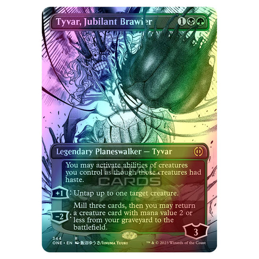 Magic The Gathering - Phyrexia - All Will Be One - Tyvar, Jubilant Brawler - 344/271 (Foil)